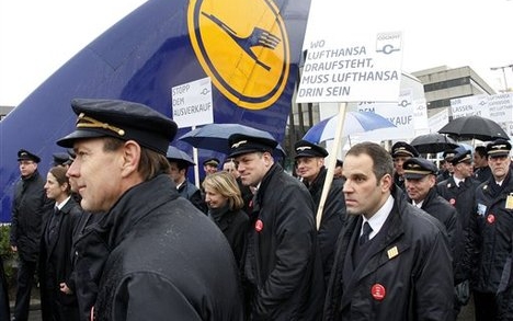 Lufthansa sztrájk - Több érkező és induló Lufthansa-járatot töröltek szerdán