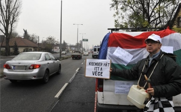 Útlezárások – Országszerte 43 helyszínen kezdődtek demonstrációk