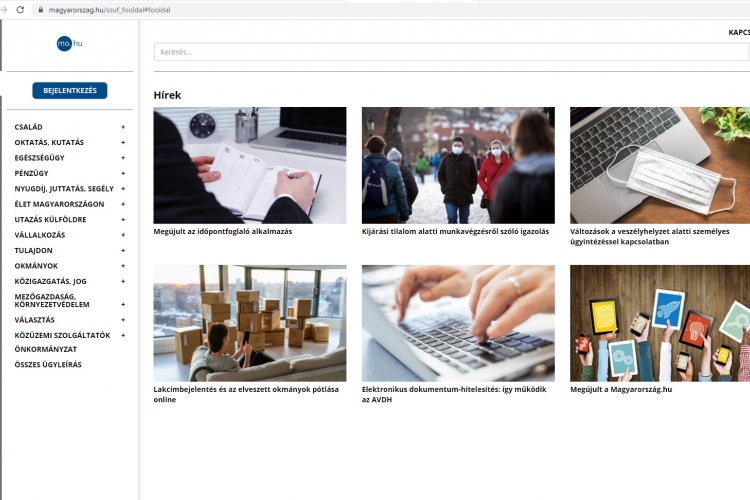 Népszerű a magyarorszag.hu megújult időpontfoglaló felülete