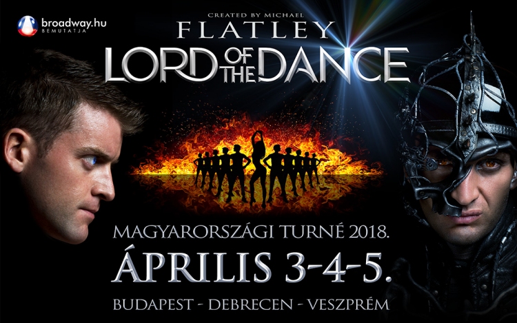 Három helyszínen is látható lesz áprilisban a Lord of the Dance előadás