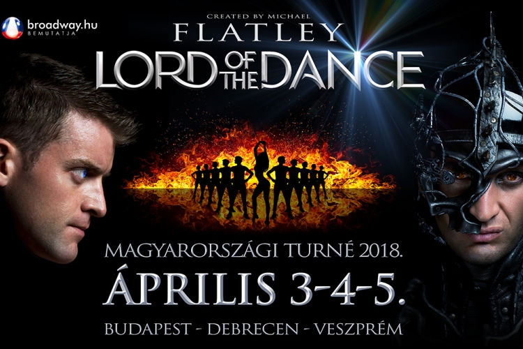 Három helyszínen is látható lesz áprilisban a Lord of the Dance előadás