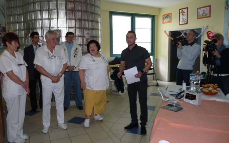 Újabb műszerekkel gazdagodott a Szent Borbála Kórház