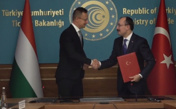 Megalakult a magyar-török gazdasági és kereskedelmi bizottság