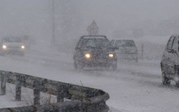 Havazás, hófúvás és kamionstop Komárom-Esztergom megyében
