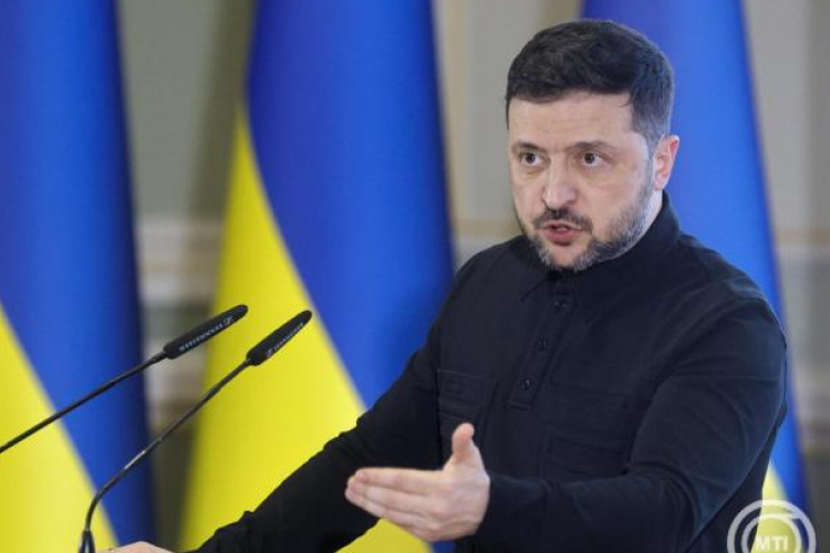 Ukrán elnök: a háború idén véget érhet, de fokozni kell a nyomást Oroszországra