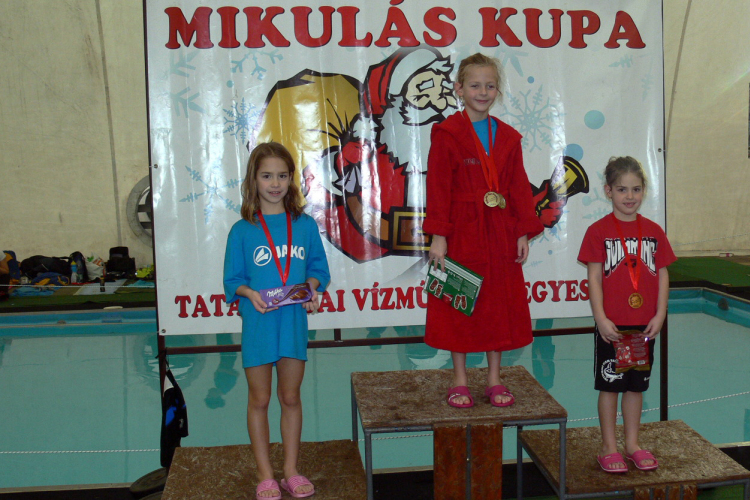 Mikulás kupa úszóverseny a Buborékban! 