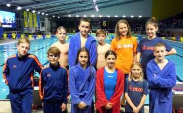 A BVSC kupán is bizonyítottak a TVSE fiatal úszói