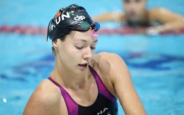 Az uszonyos úszó Senánszky Petra három aranyat nyert az egri világkupán