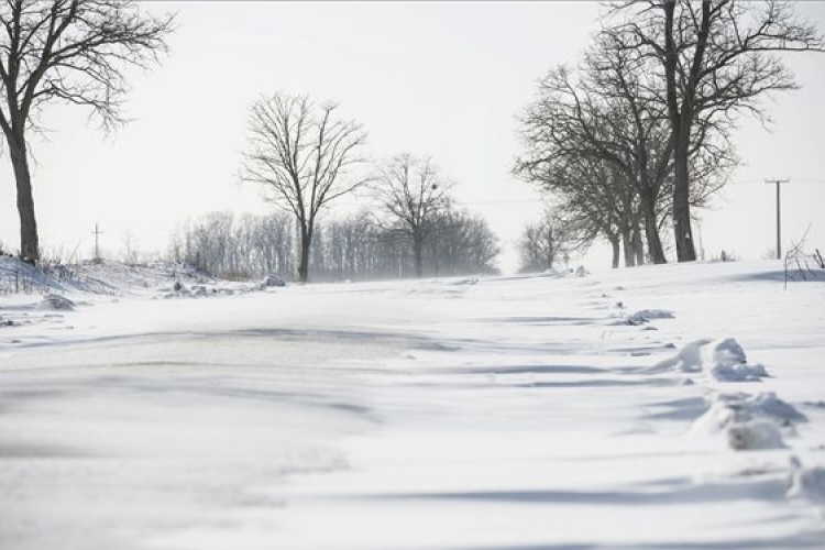 Hóátfúvás miatt továbbra sem járható három mellékút Vas megyében