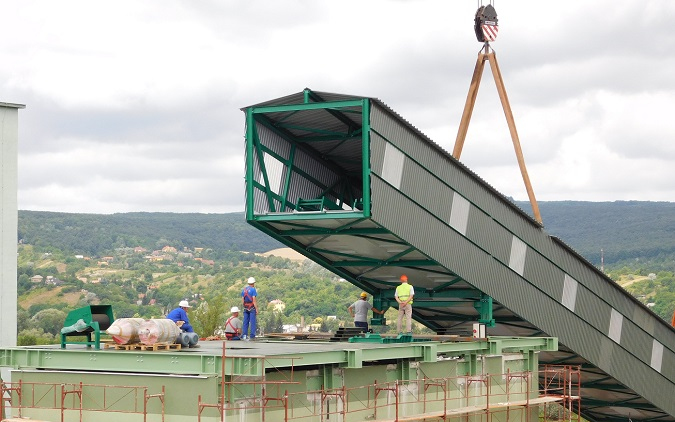 Látványos szakaszához érkezett az erőmű beruházása